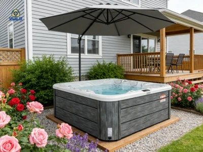What Are The Backyard Designs Included in The Outdoor Spa Ideas?