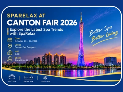 SpaRelax At Canton Fair 2026, Stand 9.0B09-11, Guangzhou