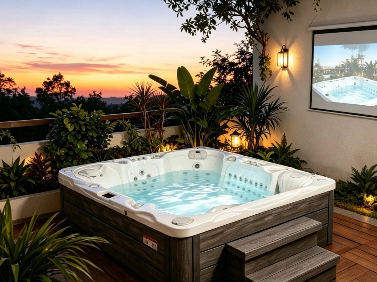 outdoor spa ideas outdoor spa ideas